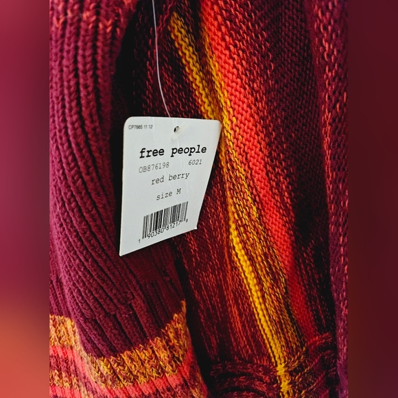 Free People Cowl Neck Cropped Knit Sweater - Picture 15 of 16